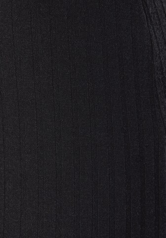 VIVANCE Bootcut Hose in Schwarz