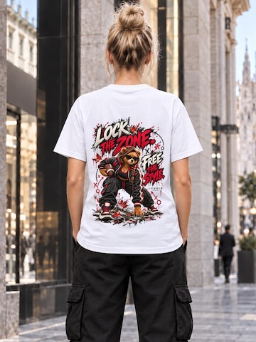 LUNØIR StudioMajica 'BOSS Femme Football Zone Defender' - bijela boja