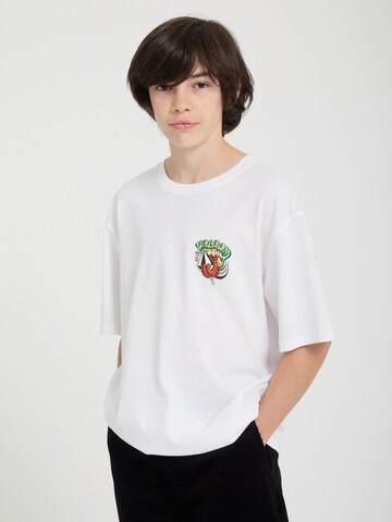 T-Shirt 'Snaky' Volcom en blanc