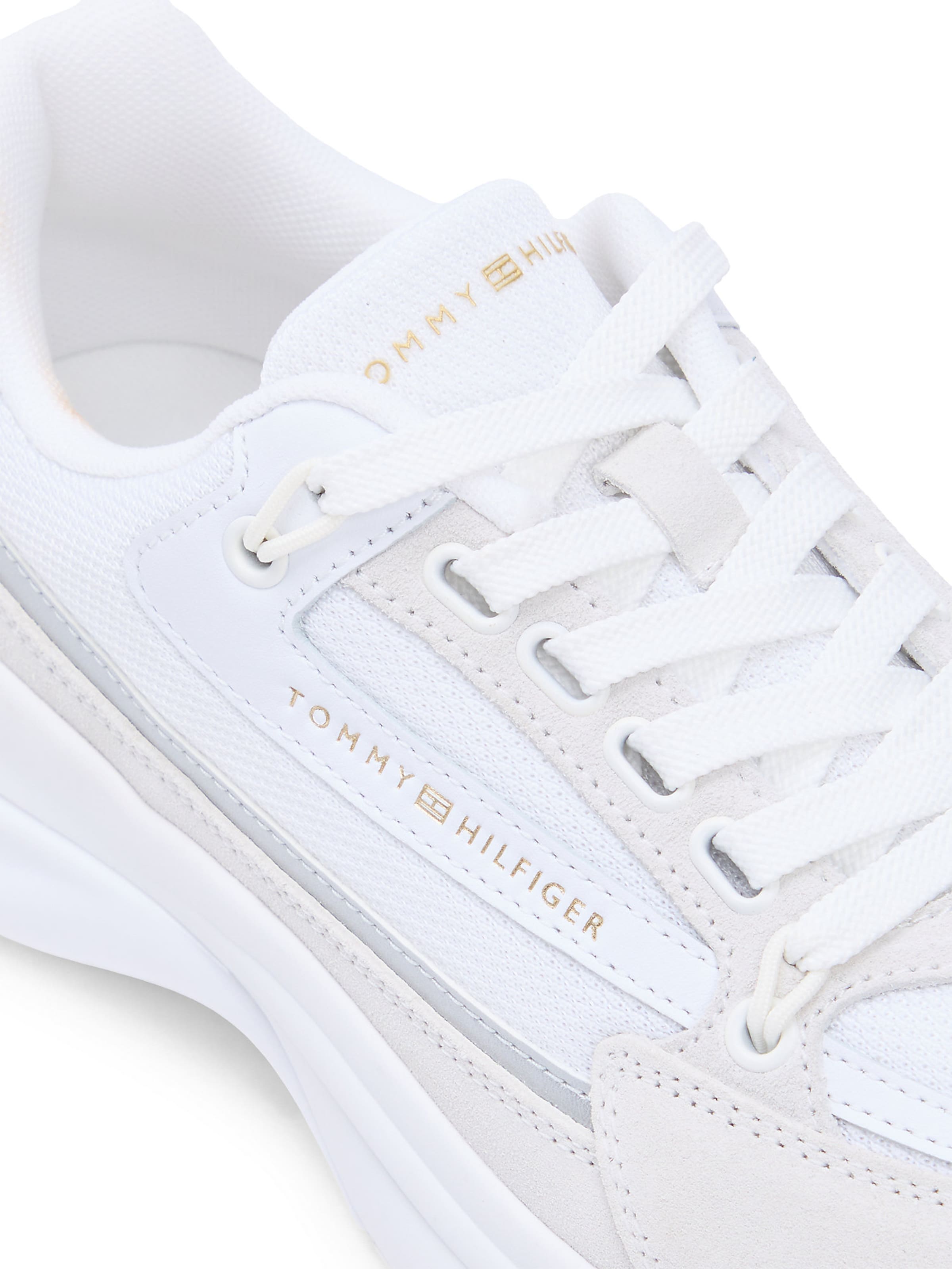 TOMMY HILFIGER Platform trainers in White