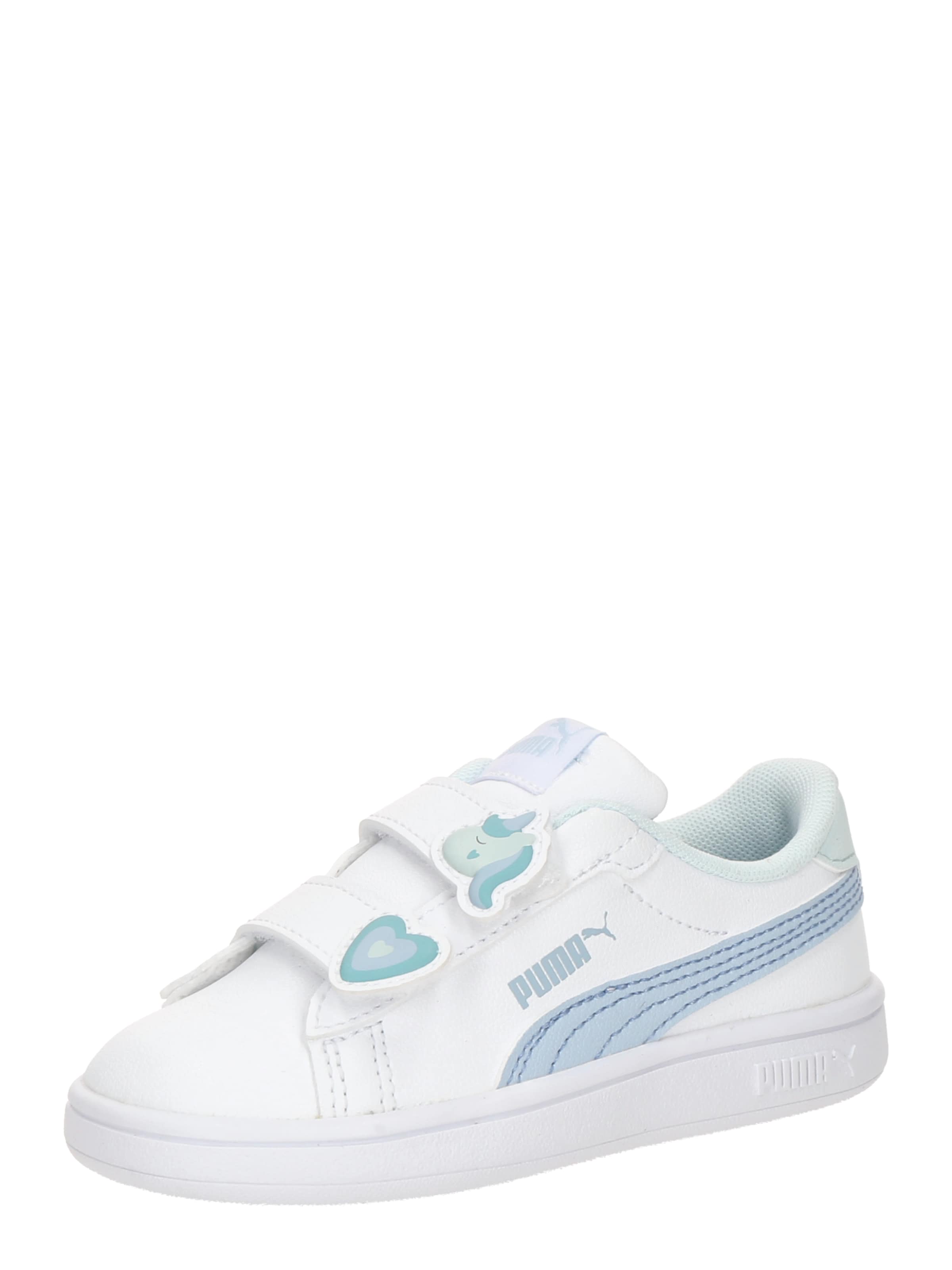 PUMA - Zapatillas deportivas 'Smash 3.0' en blanco: frente