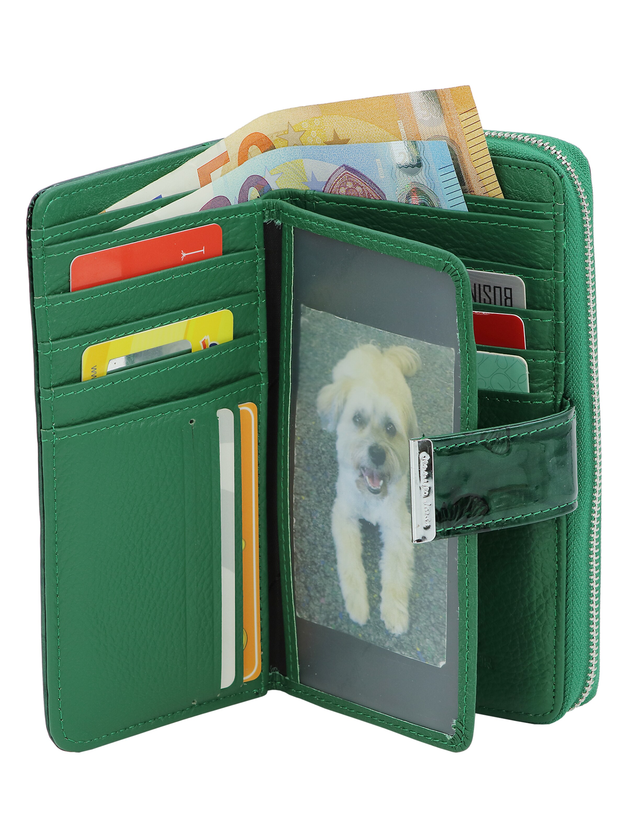 Jennifer Jones Wallet in Green