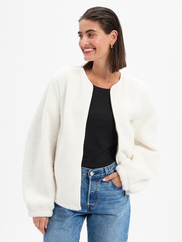 Veste mi-saison Samsøe Samsøe en blanc : devant