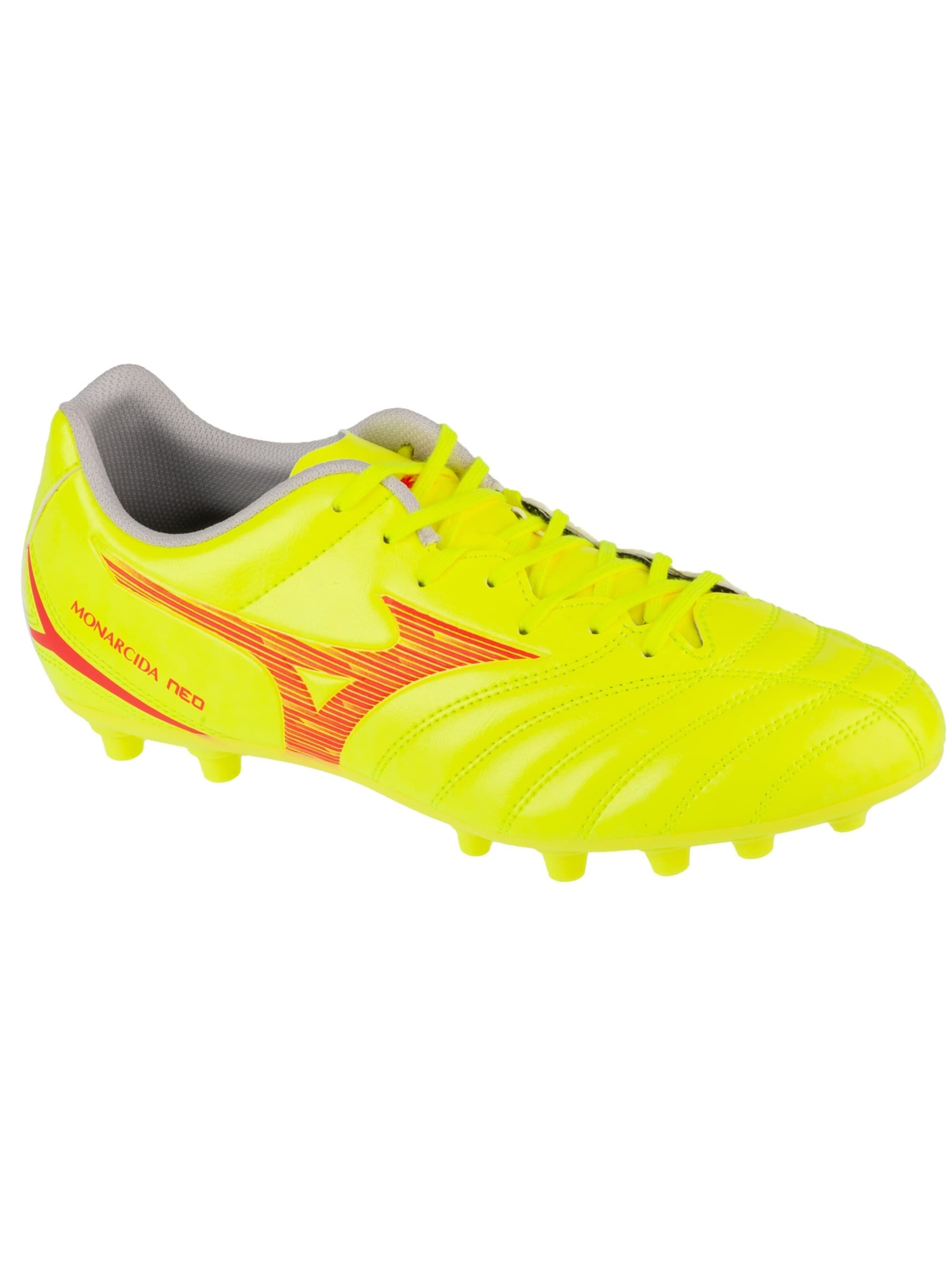 MIZUNO Voetbalschoen 'Mizuno Monarcida Neo III Select AG' in Geel: voorkant