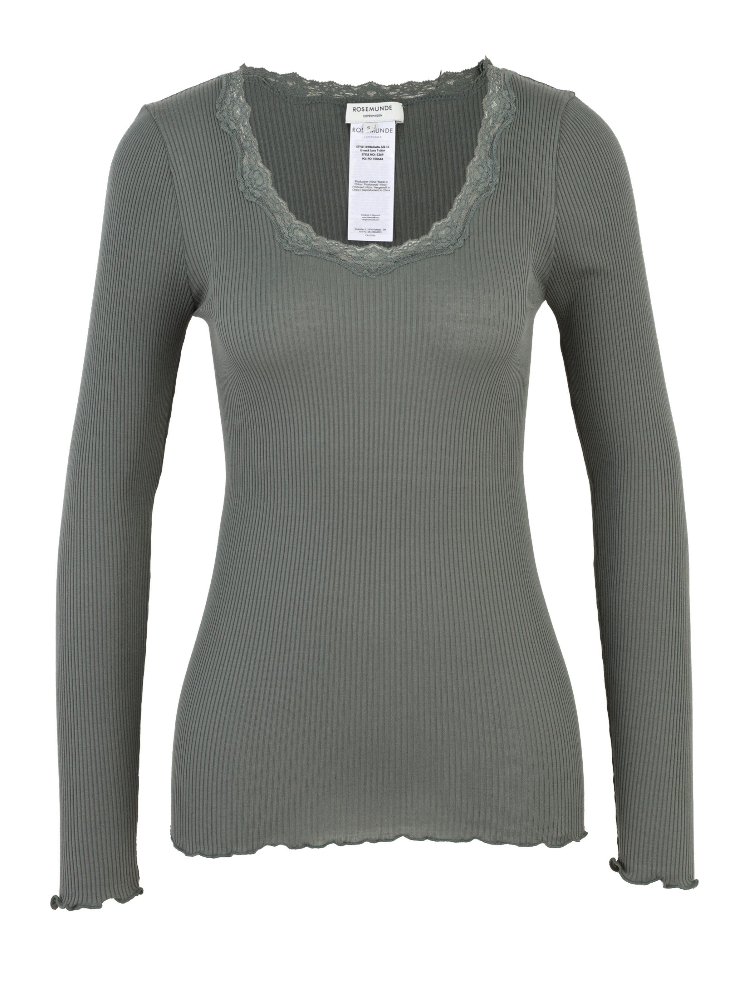 Tricou de la rosemunde pe verde: față