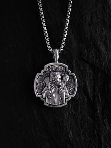 REYTEL - Colgante 'JESUS SHEPHERD' en plata