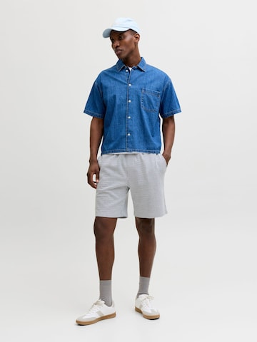 JACK & JONES Loosefit Broek 'JPSTKarl May' in Blauw: voorkant