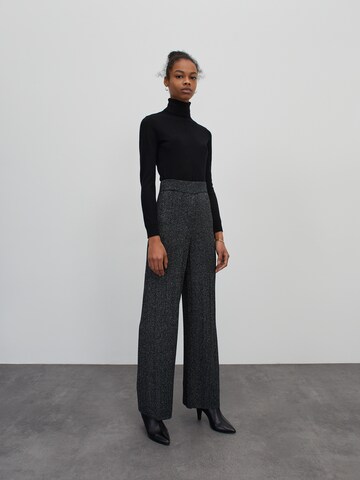 EDITED Loose fit Trousers 'Blanda' in Black