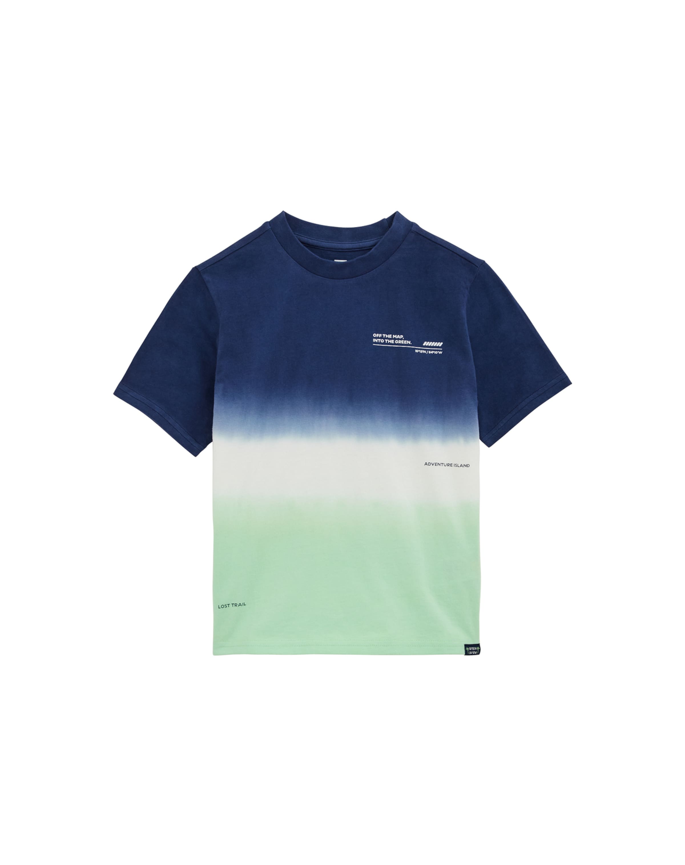 WE Fashion - Camiseta en azul: frente