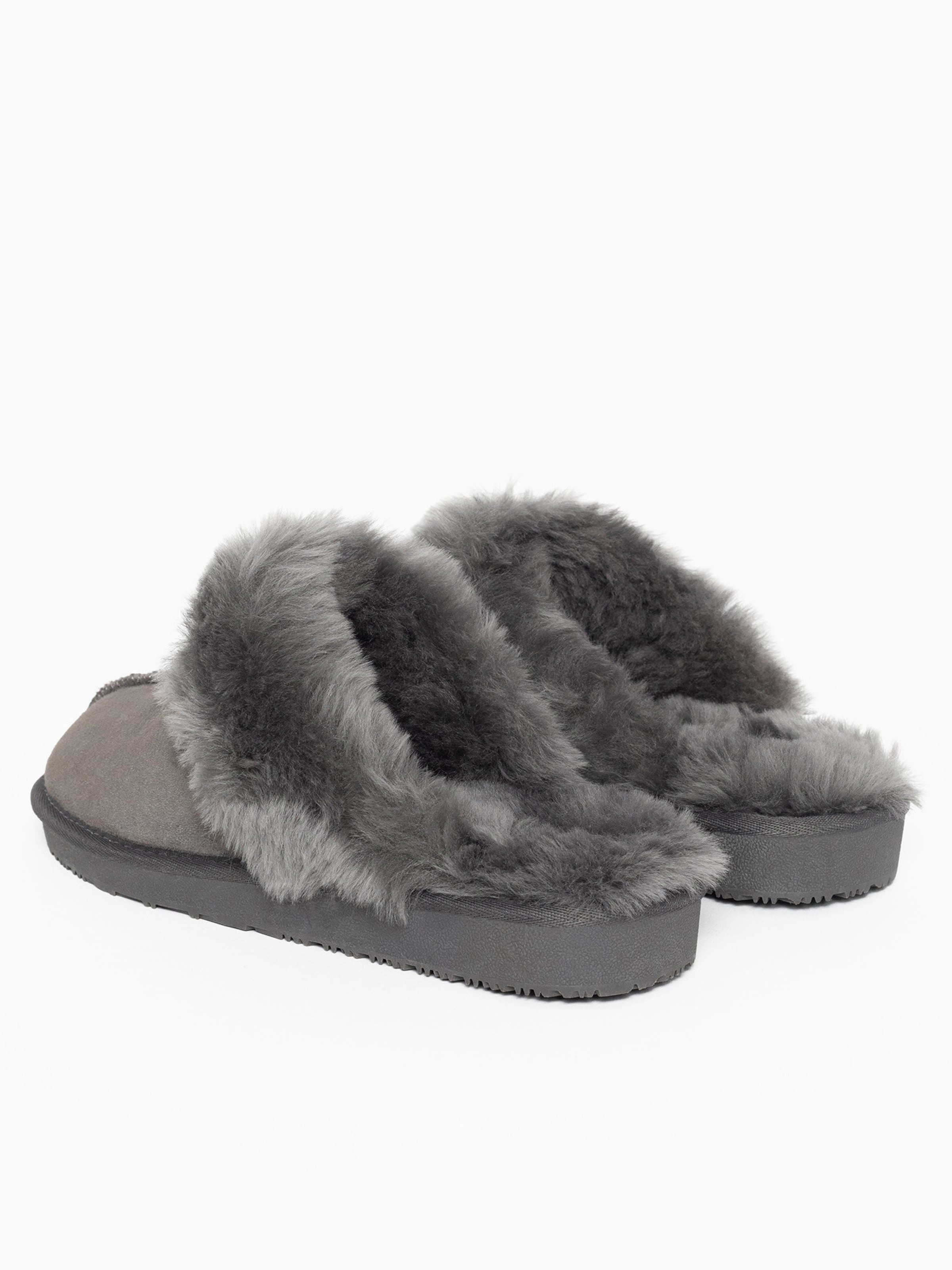 Gooce Hausschuh 'Wispper' in Grau