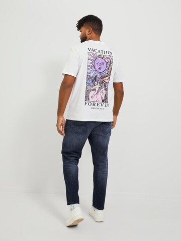 Coupe slim Jean 'Glenn Fox' Jack & Jones Plus en bleu