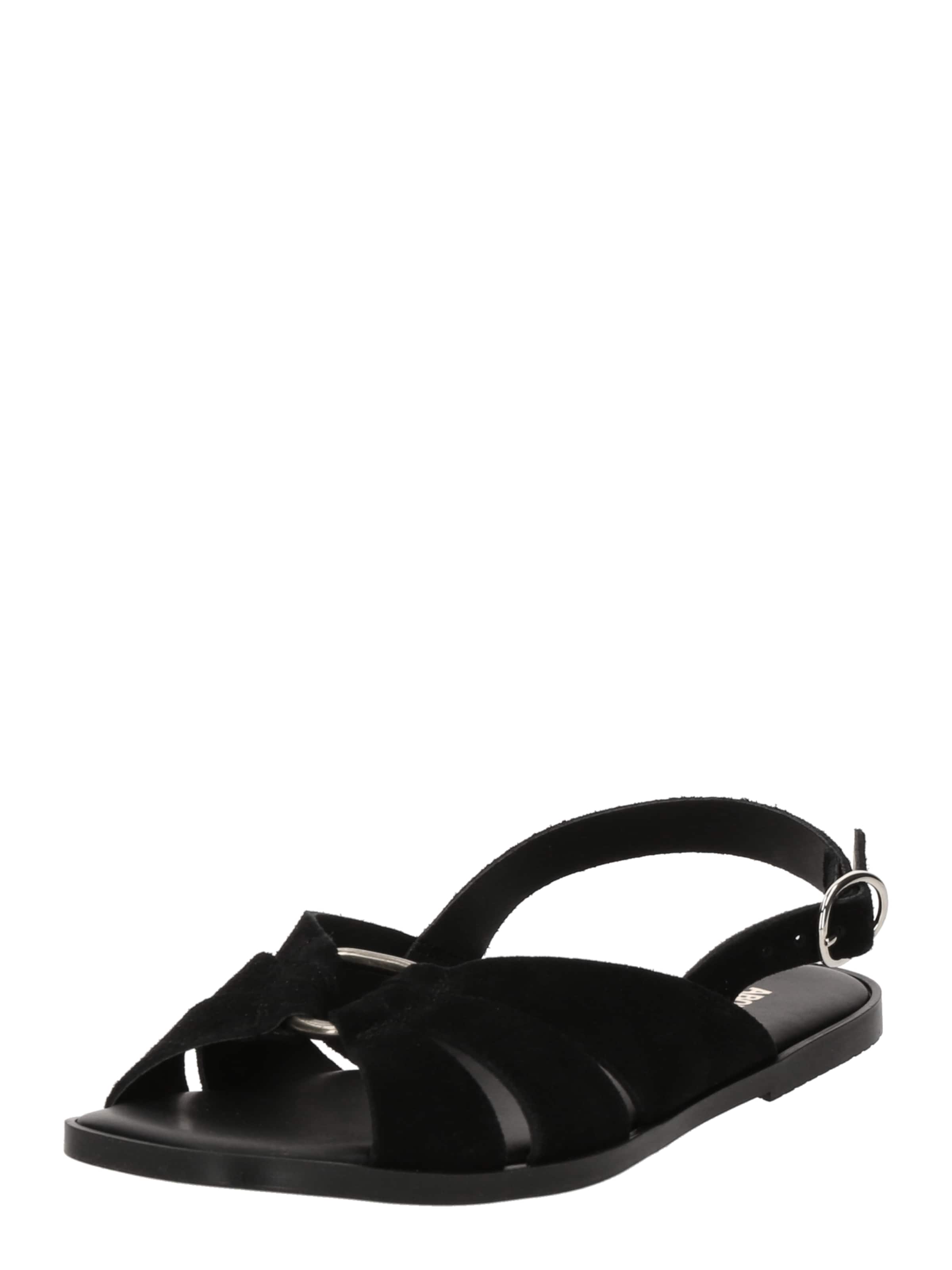 Sandales 'Melina' ABOUT YOU en noir : devant