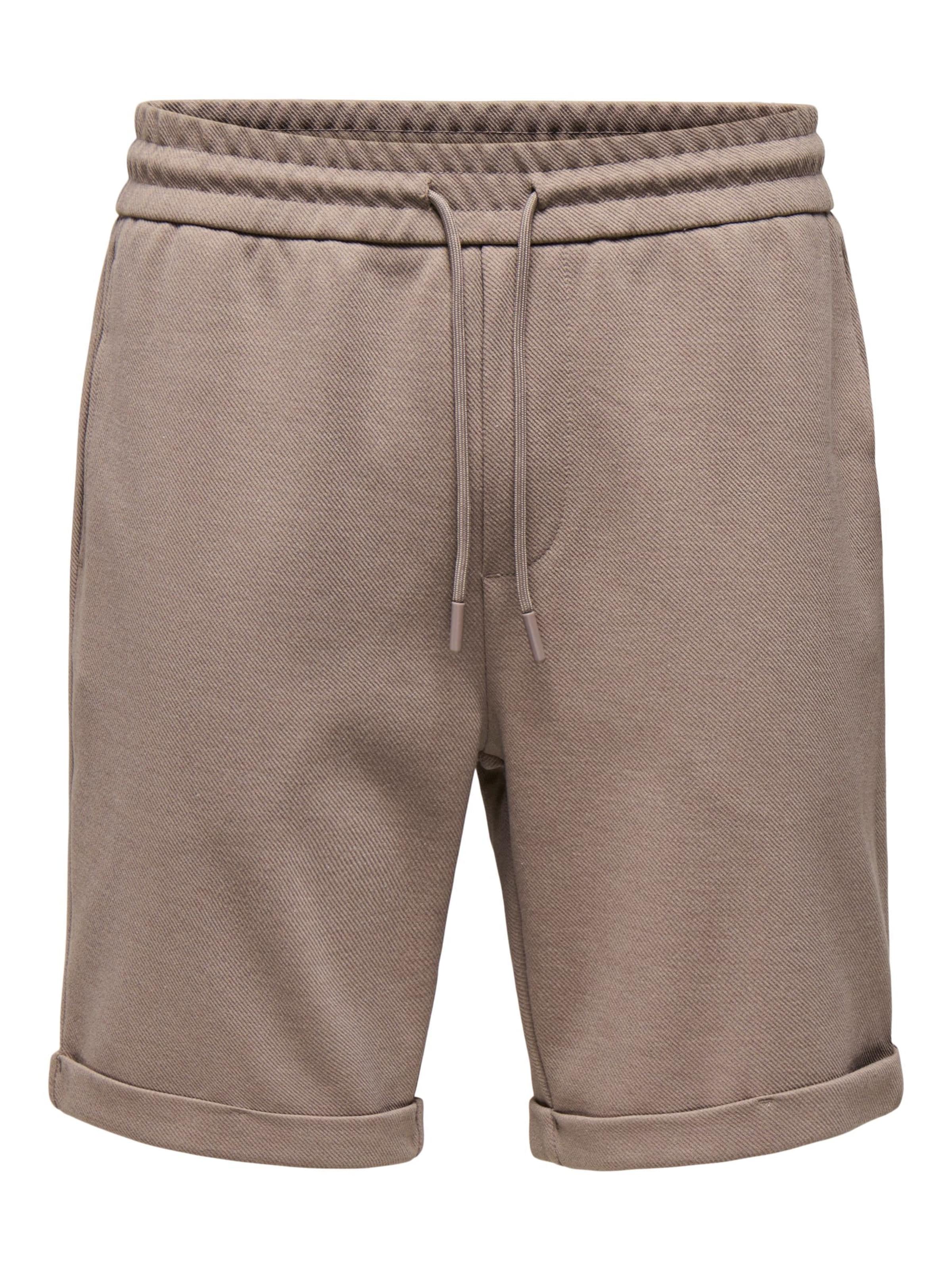 Regular Pantalon 'ONSNewkodyl' Only & Sons en marron : devant