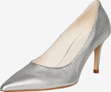 Henry Stevens Pumps 'Emma P70' in Silver: front