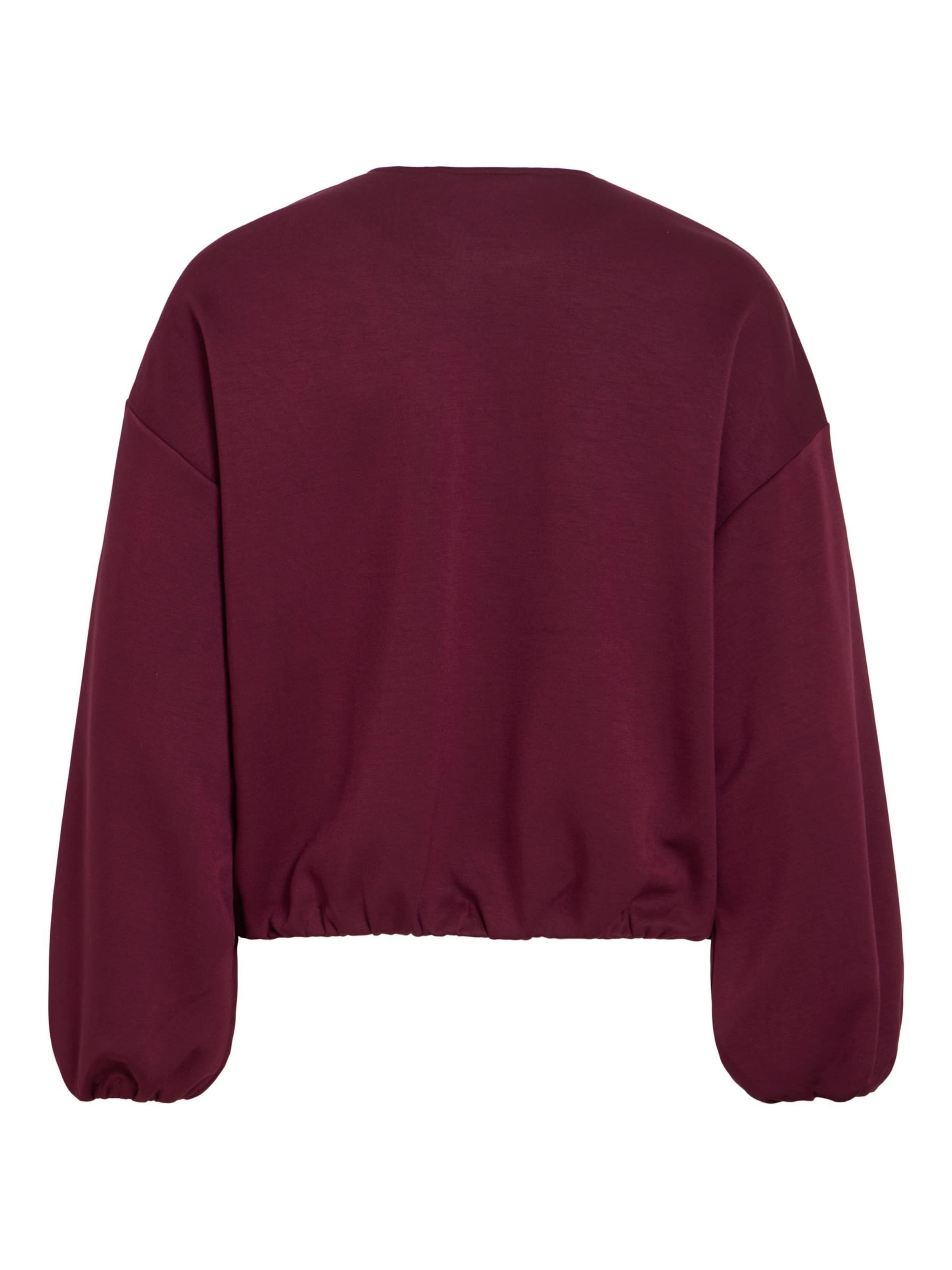 VILA - Cárdigan 'VIMEFLECA' en rojo