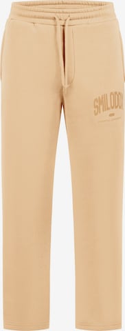 Smilodox Oversize Jogginghose Oswin in Beige: Vorderseite