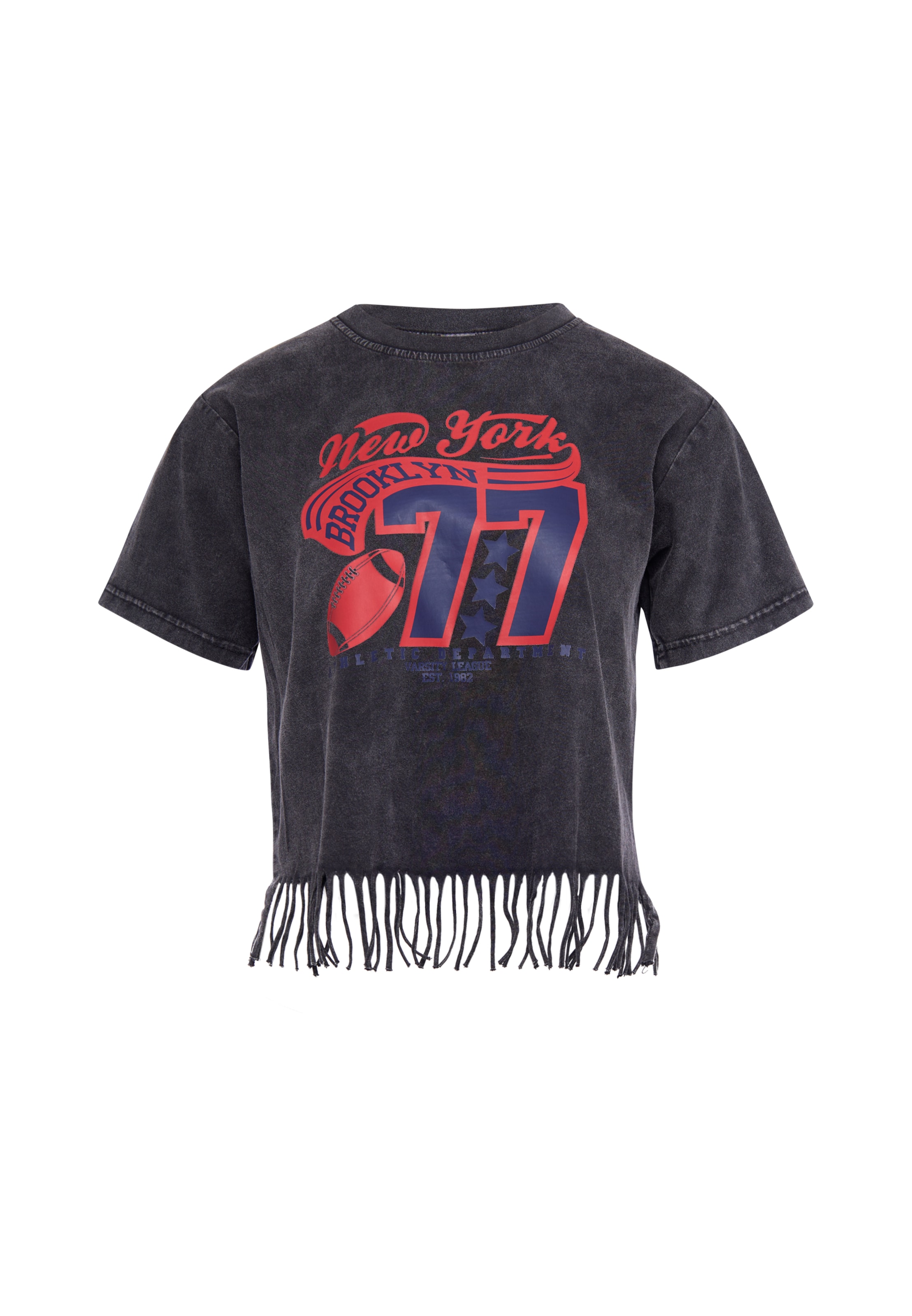 myMo ROCKS Shirt in Zwart: voorkant