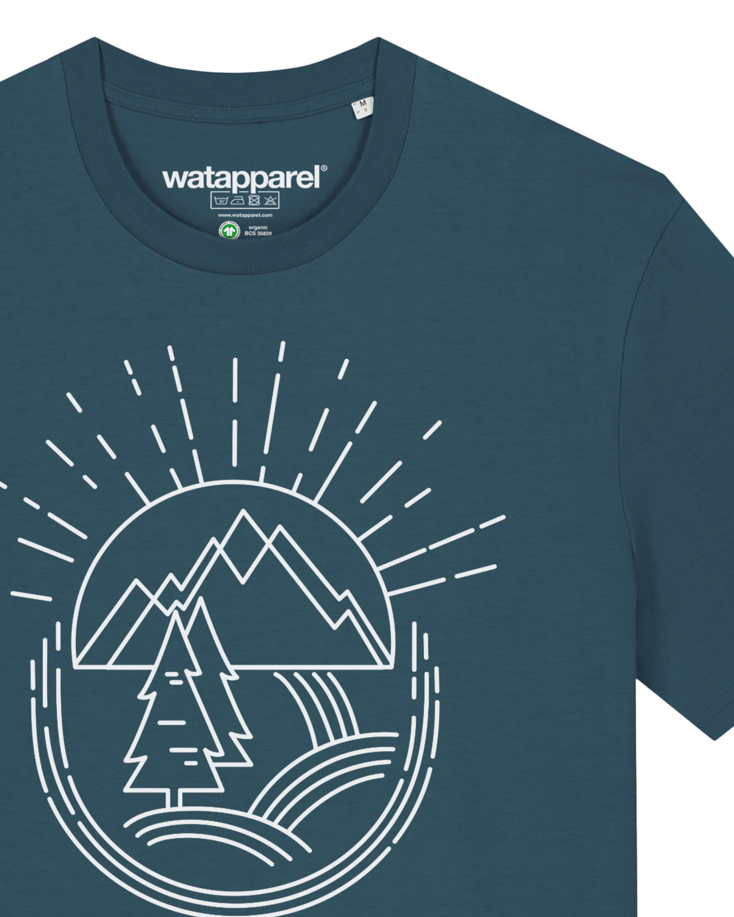 Maglietta ' Natur ist schön ' di Watapparel in blu