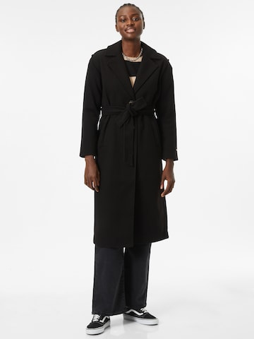 ONLY Ανοιξιάτικο και φθινοπωρινό παλτό 'EMMA' σε μαύρο: μπροστά