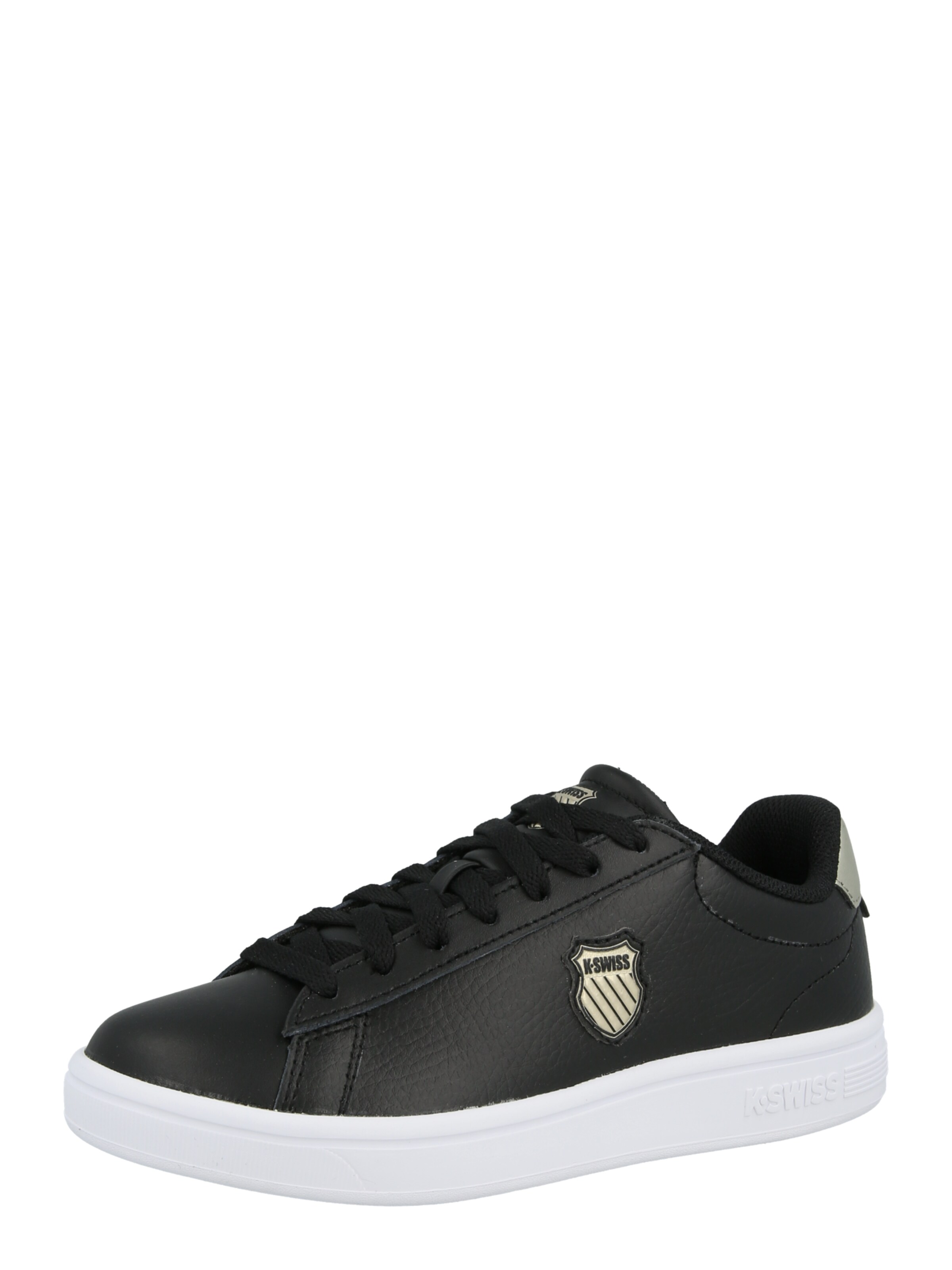 K-SWISS - Zapatillas deportivas bajas 'Court Shield II' en negro: frente