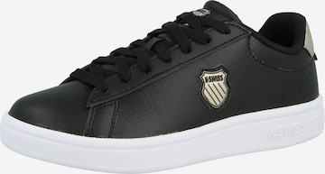 K-SWISS - Zapatillas deportivas bajas 'Court Shield II' en negro: frente