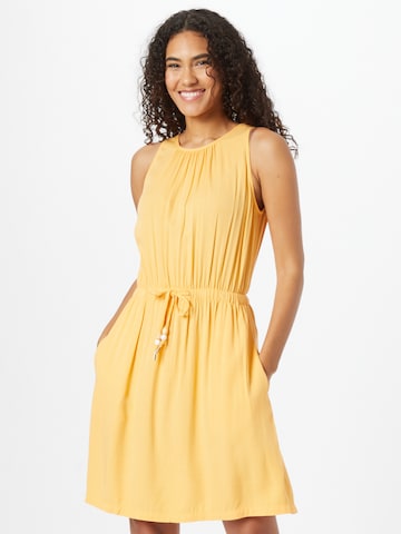 Ragwear فستان صيفي 'SANAI' بلون أصفر: الأمام