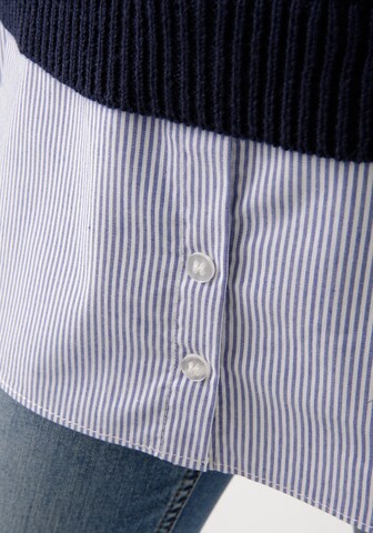 Aniston CASUAL Pullover in Blau