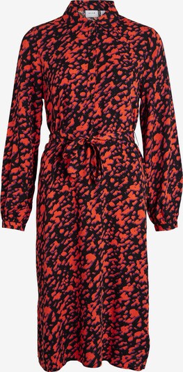 VILA Robe-chemise 'Lotta' en violet néon / orange / noir, Vue avec produit