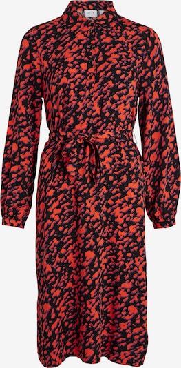 VILA Shirt dress 'Lotta' in Neon purple / Orange / Black, Item view