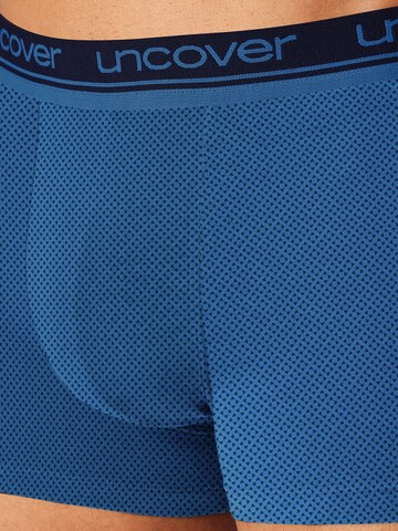 uncover by SCHIESSER Lange onderbroek 'Cotton' in Blauw