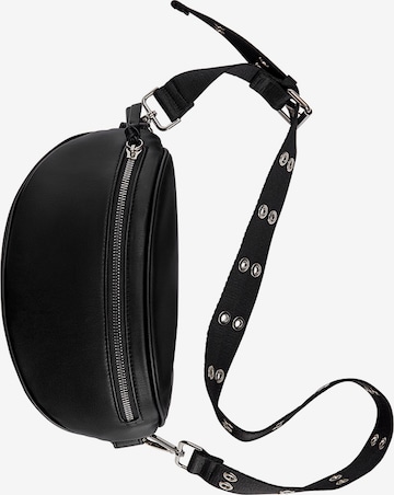 Pull&Bear Gürteltasche in Schwarz