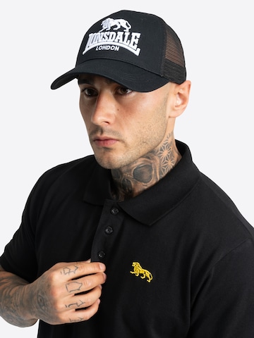 Lonsdale London Kšiltovka 'BLAYDON' – černá: přední strana