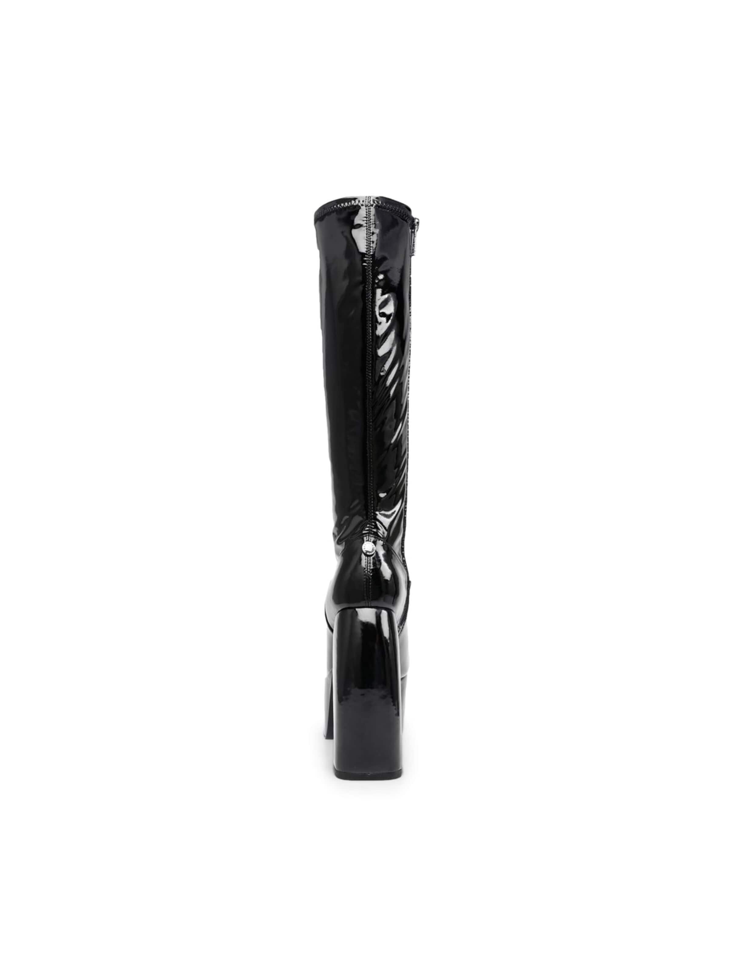 Bottes 'ANNEXED BLK PATENT' STEVE MADDEN en noir