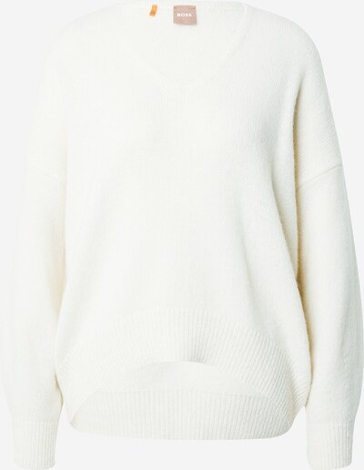 BOSS Pullover in weiß, Produktansicht