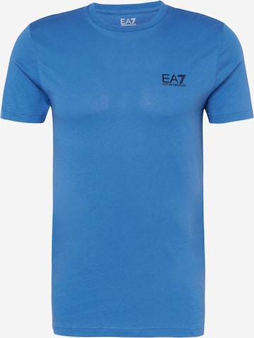 EA7 Emporio Armani T-shirt i blå: framsida