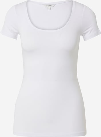 mbym T-shirt 'Siliana' i vit: framsida