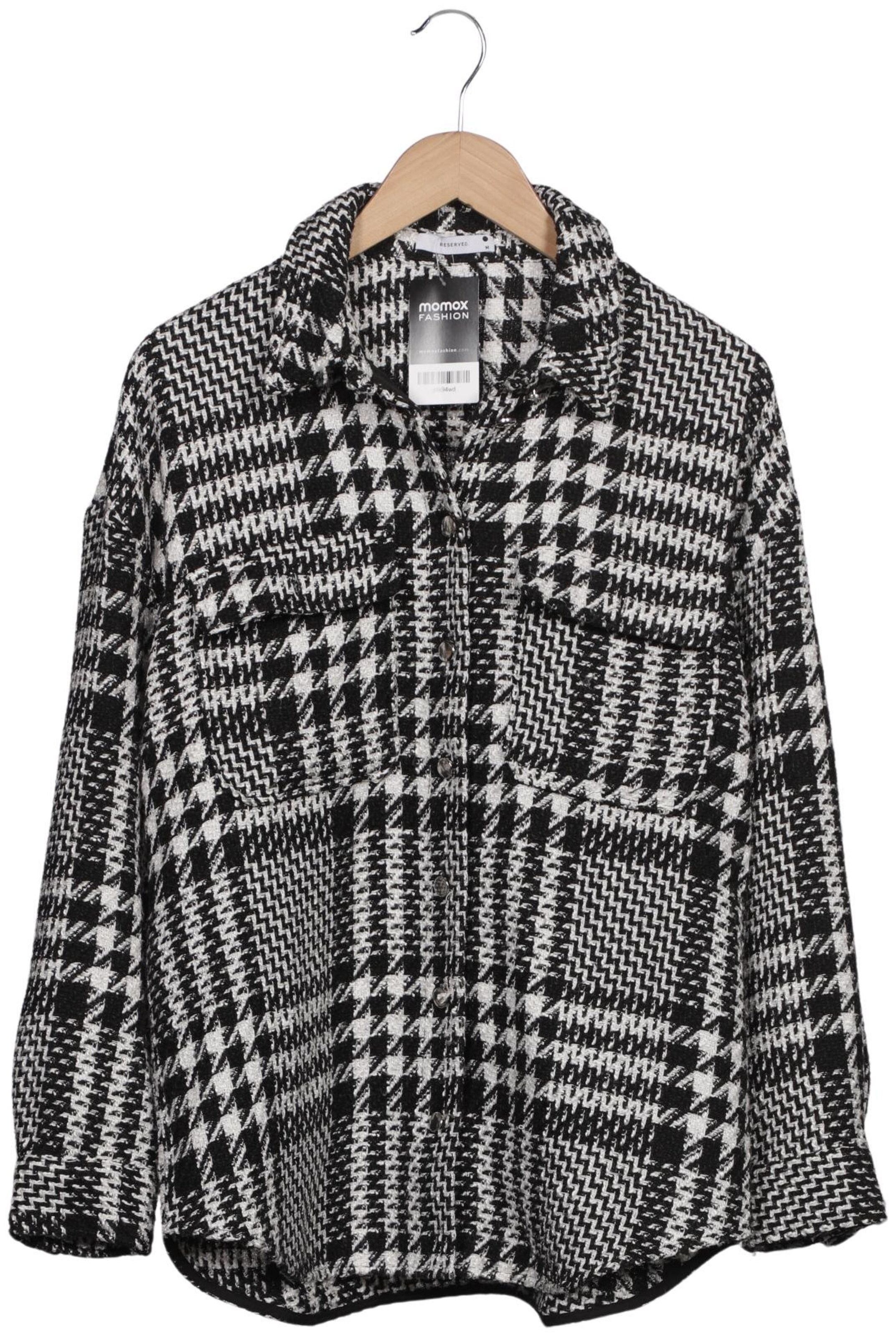 Reserved Jacket & Coat in M in Black: front