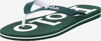Polo Ralph Lauren Séparateur d'orteils 'BOLT' en sapin / blanc, Vue avec produit