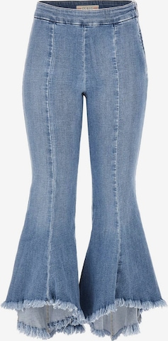 GUESS Flared Jeans 'Sofia' in Blue: front