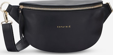 Expatrié Fanny Pack 'Alice Small' in Black: front