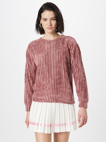 ABOUT YOU Sweater 'Loana' in Pink: front