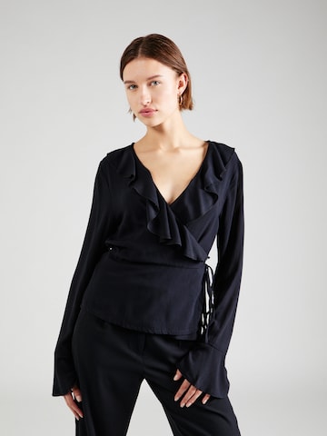 Guido Maria Kretschmer Women Blouse 'Laila' in Black: front