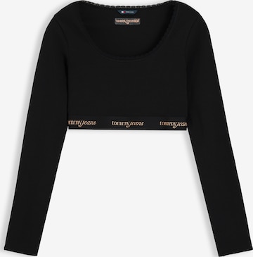 Tommy Jeans - Camisa em preto: frente