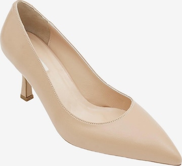 Desa Pumps in Beige: voorkant