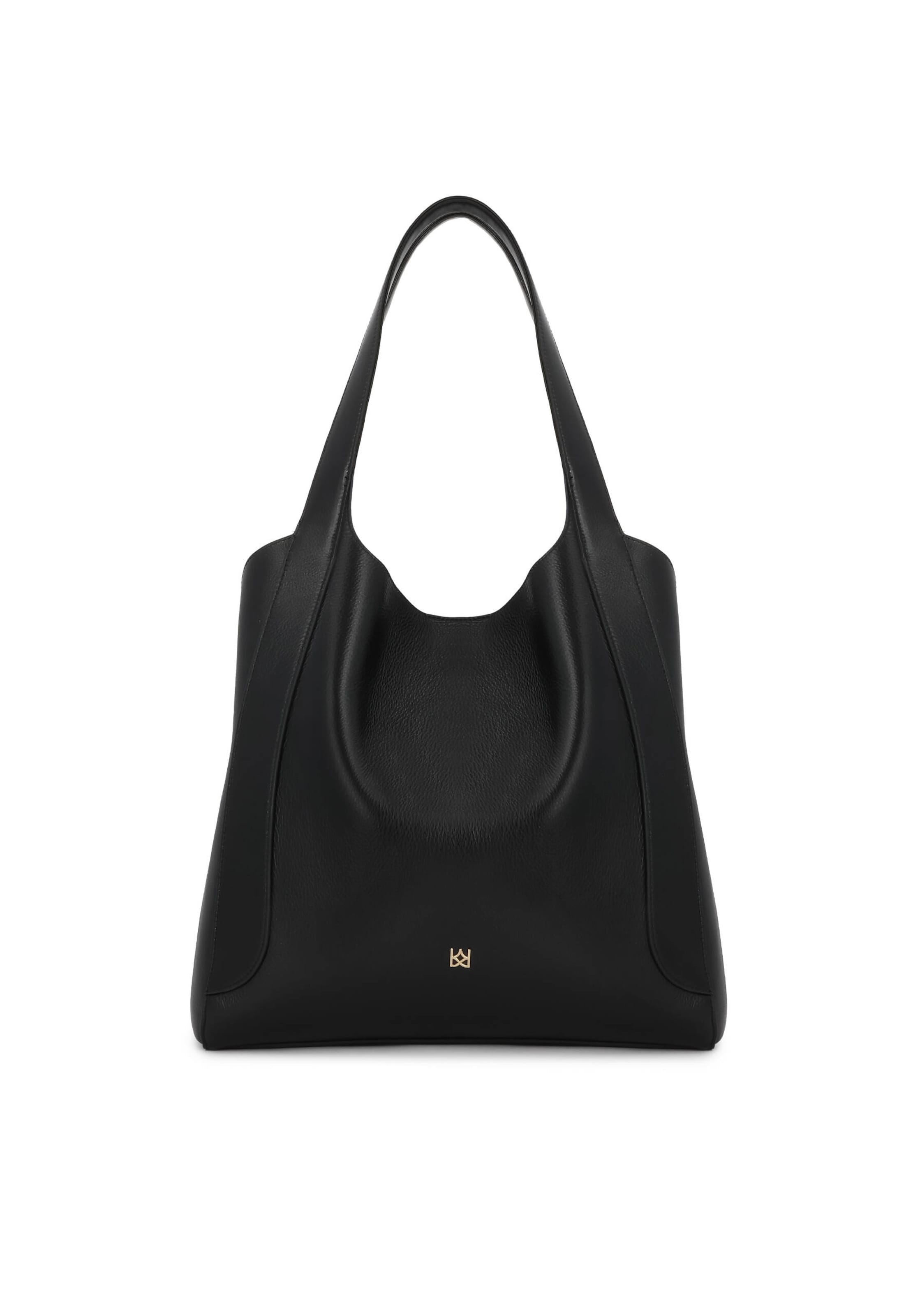 Kazar Torba za čez ramo | črna barva: sprednja stran