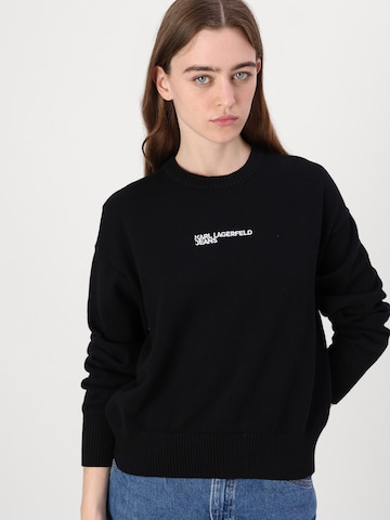 KARL LAGERFELD JEANS Sweter w kolorze czarny