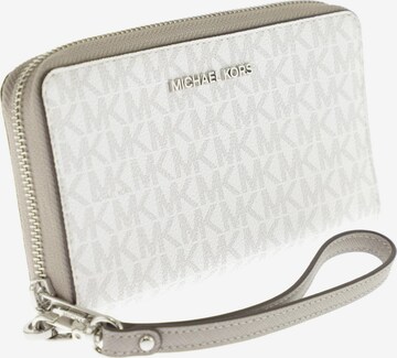 MICHAEL Michael Kors Small Leather Goods in One size in White: front