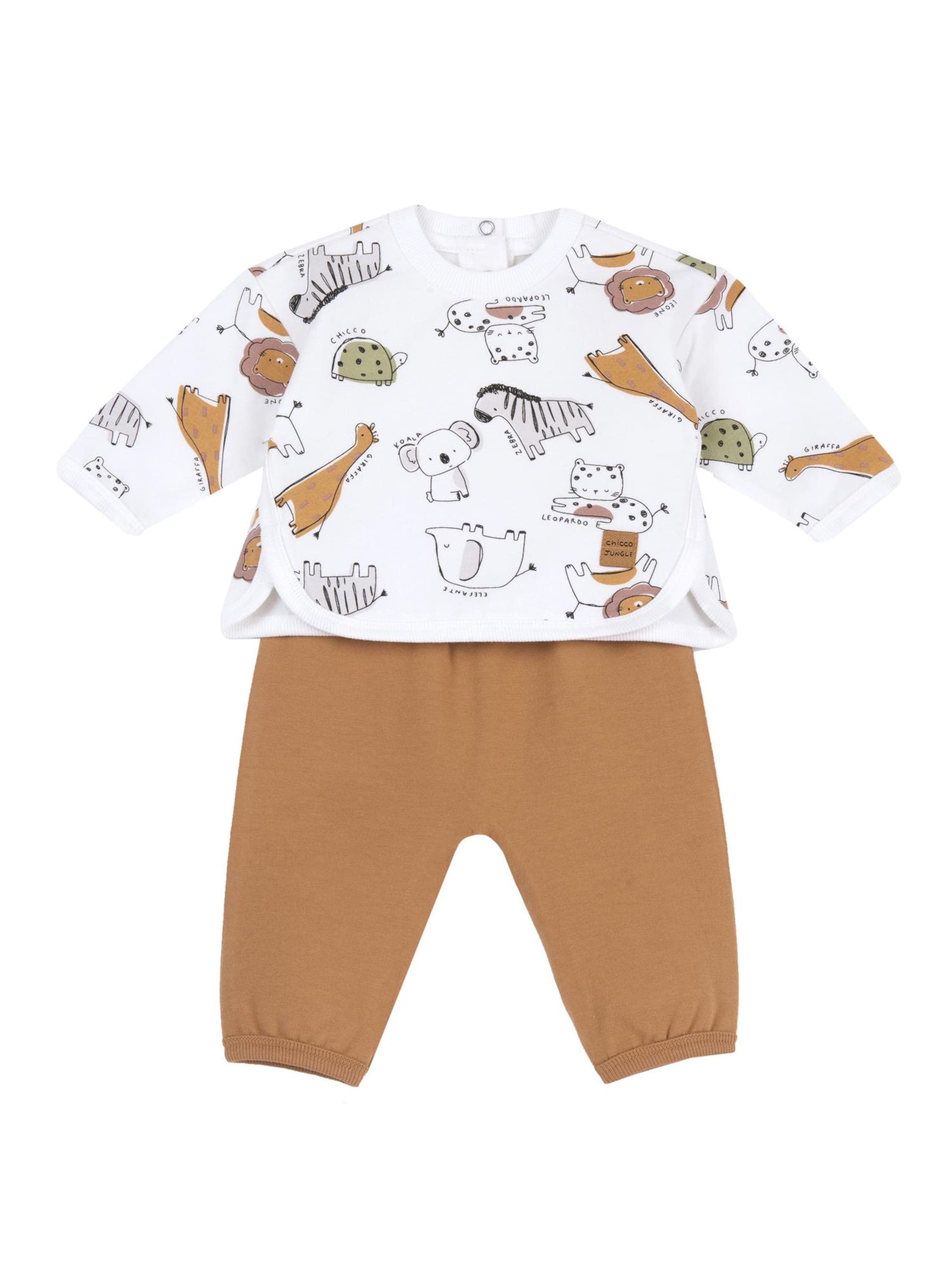 Chicco Set in Braun: Vorderseite