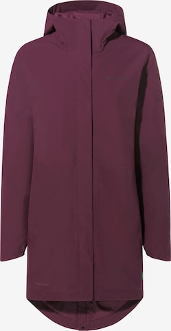 VAUDE Sportjacke 'Cyclist II' in Lila: Vorderseite