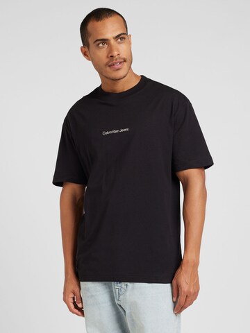 Calvin Klein Jeans T-Shirt in Schwarz